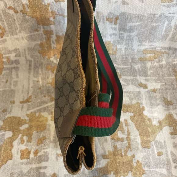 Gucci GG Sherry Line Tote bag in brown - Picture 4 of 7